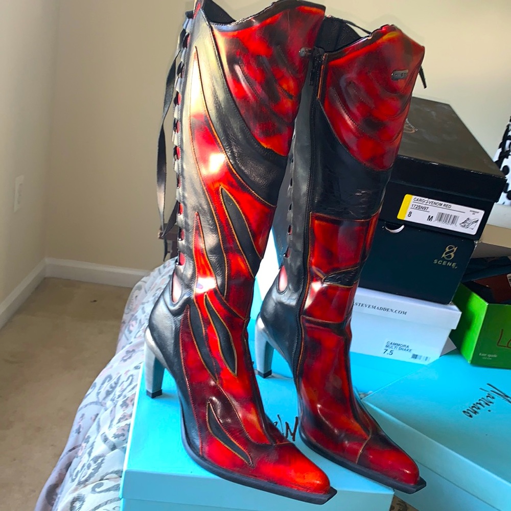 New Rock heeled boots size 7.5